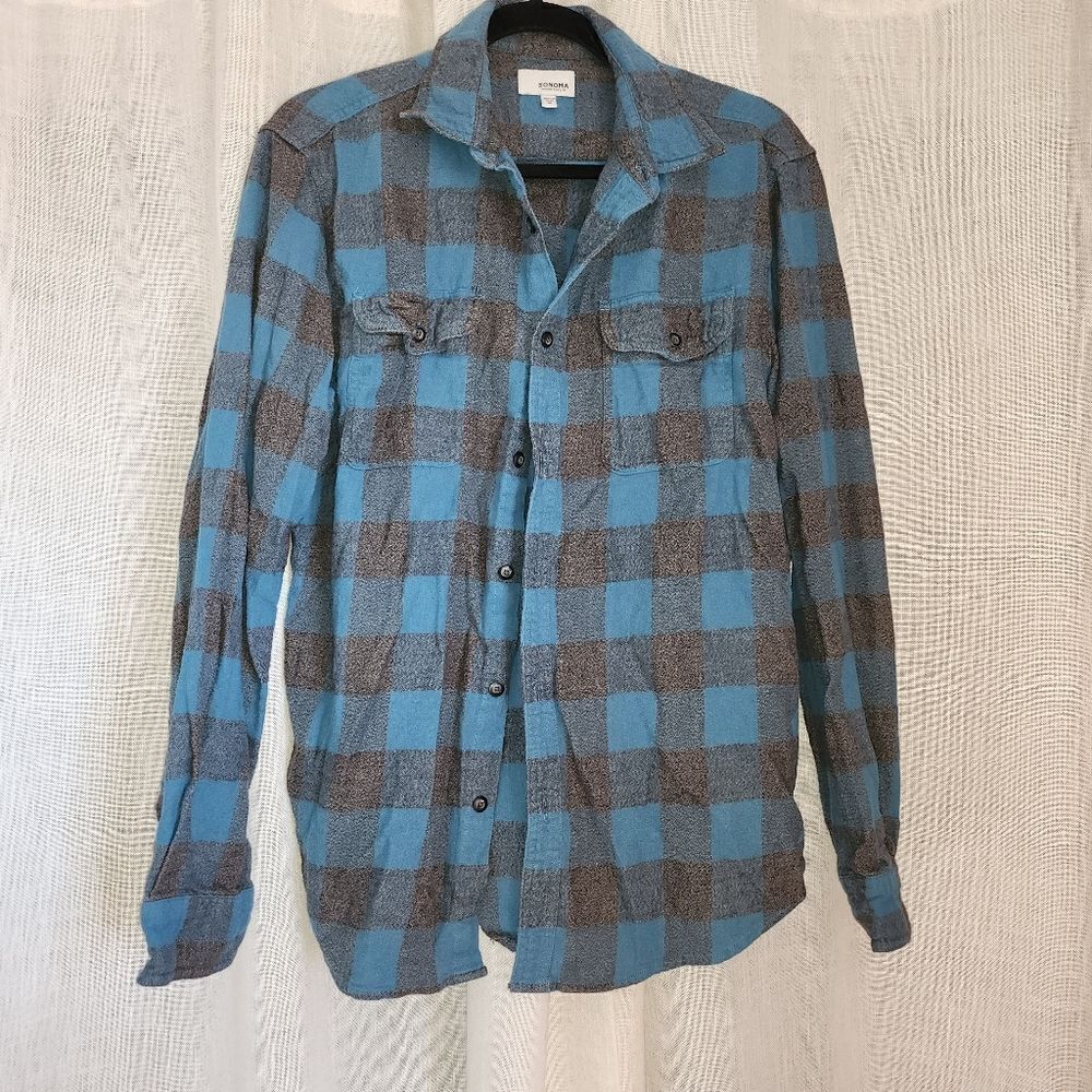 Sonoma Flannel size Medium